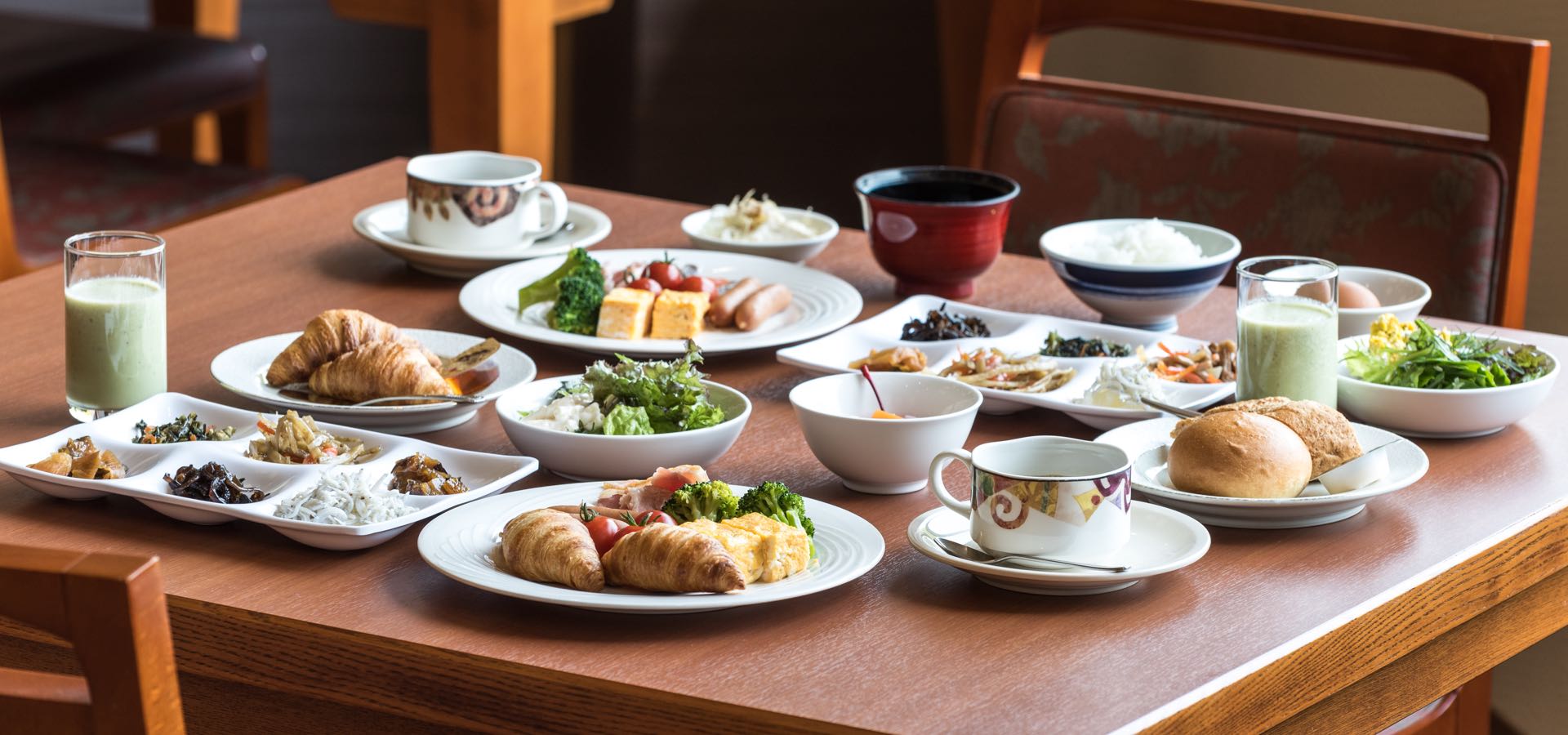 朝食メインイメージ｜袋田温泉　思い出浪漫館