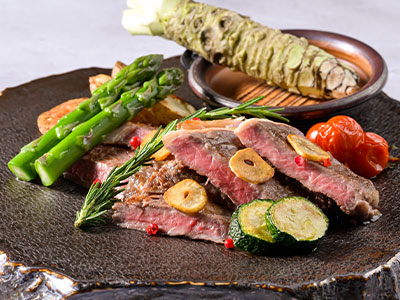 ご夕食バイキングメニュー｜袋田温泉　思い出浪漫館