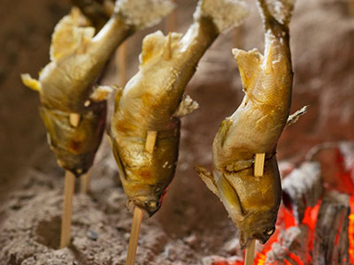 ご夕食バイキングメニュー｜袋田温泉　思い出浪漫館